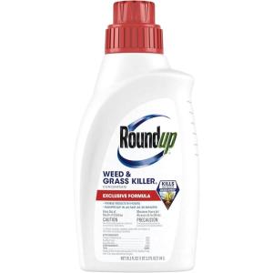 imageRoundup Weed and Grass Killer Concentrate Use in and Around Flower Beds Walkways and Other Areas of Your Yard 352 fl oz352 oz