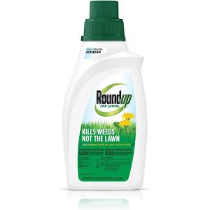 imageRoundup for Lawns1 Refill Northern 125 gal  Lawn Safe Weed Killer for Northern Lawns  Kills Crabgrass Dandelion Clover and Yellow Nutsedge  Kills Weeds Not The LawnConcentrate